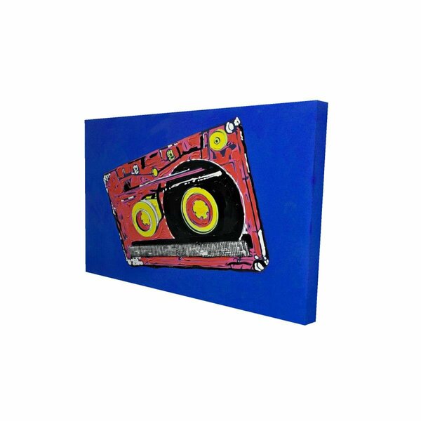 Fondo 20 x 30 in. Tape Player-Print on Canvas FO3326537